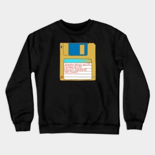 Floppy Disk Crewneck Sweatshirt